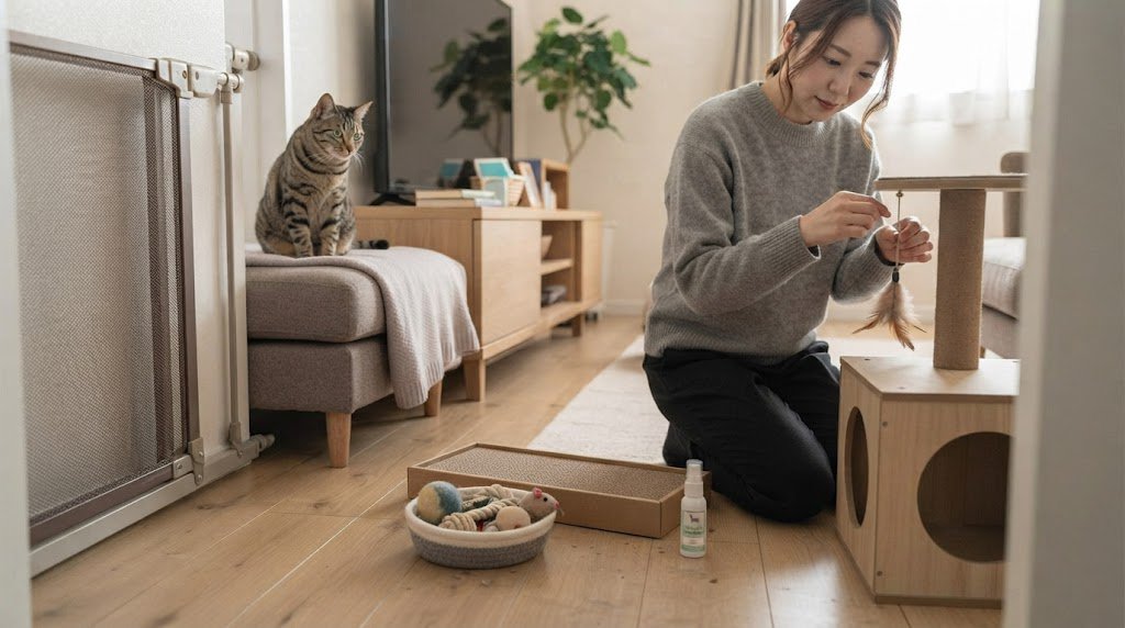 家具やソファーへの爪とぎを防ぐ!効果的な対策とコツ